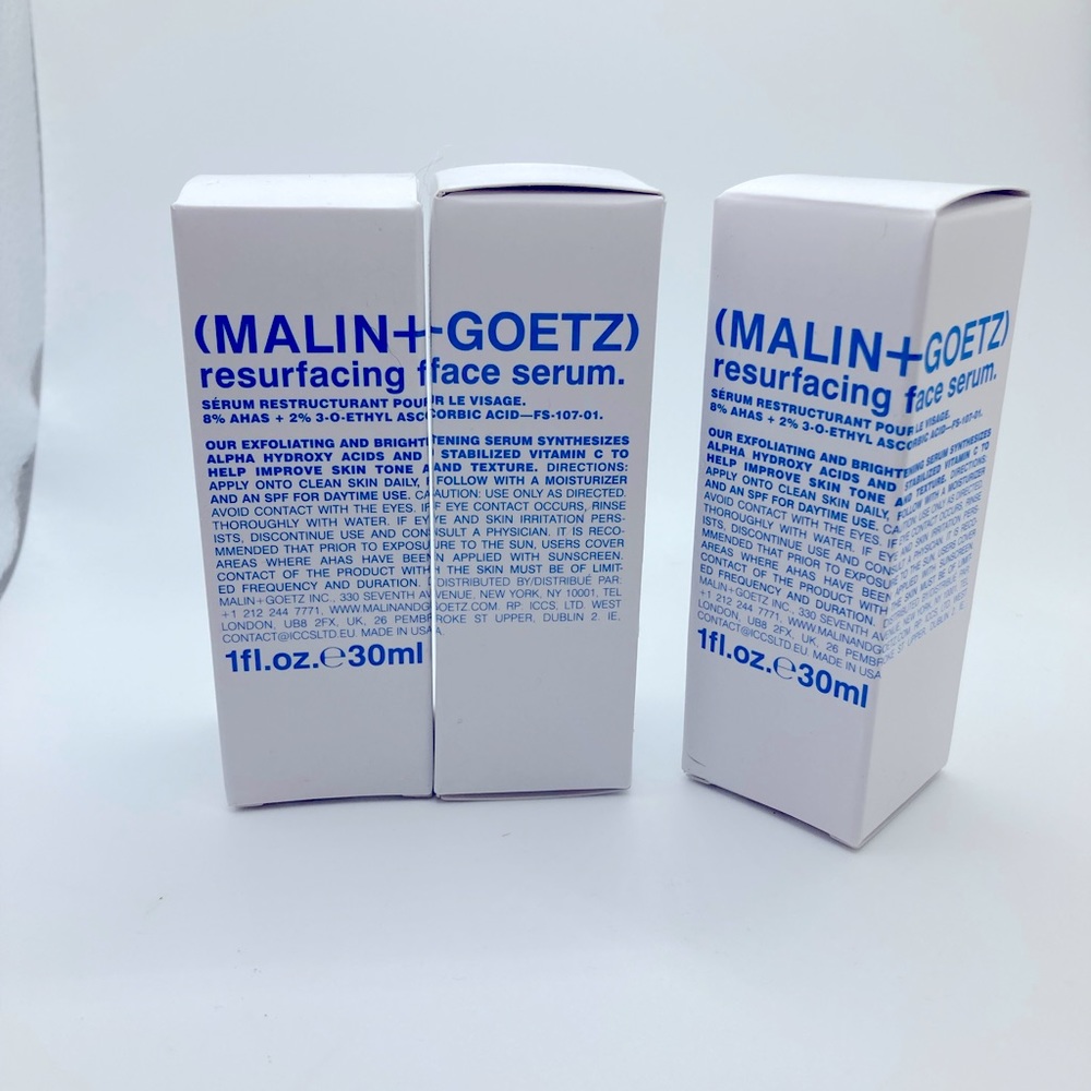 Malin+Goetz resurfacing face serum Brand New